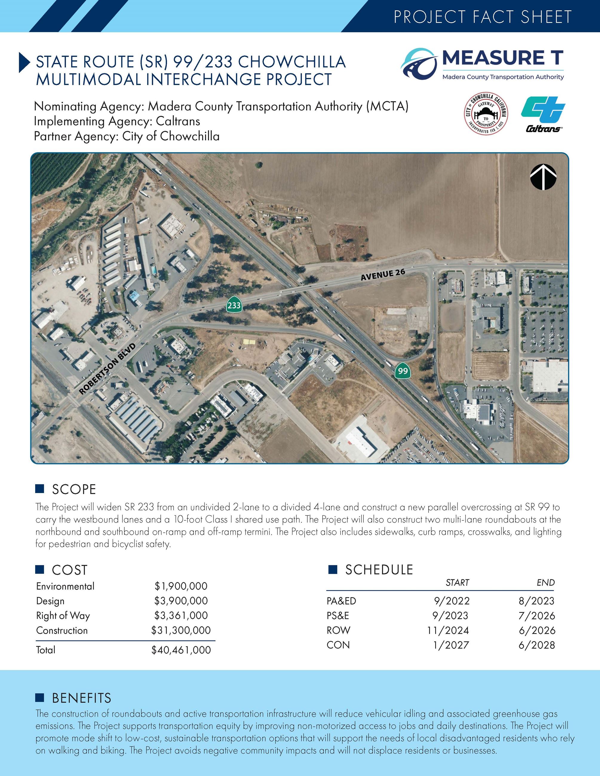SR 99-233 Chowchilla Multimodal Interchange Project Fact Sheet_Page_1